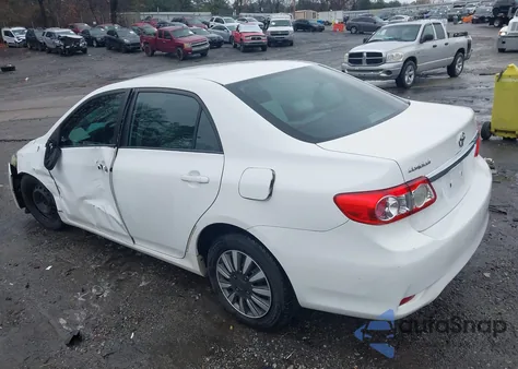 2011 Toyota Corolla Le z USA, uszkodzony, nr VIN 2T1BU4EE3BC717719
